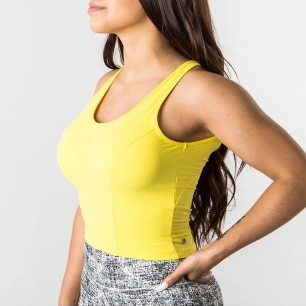 Buffbunny Collection Yellow Tank Top
